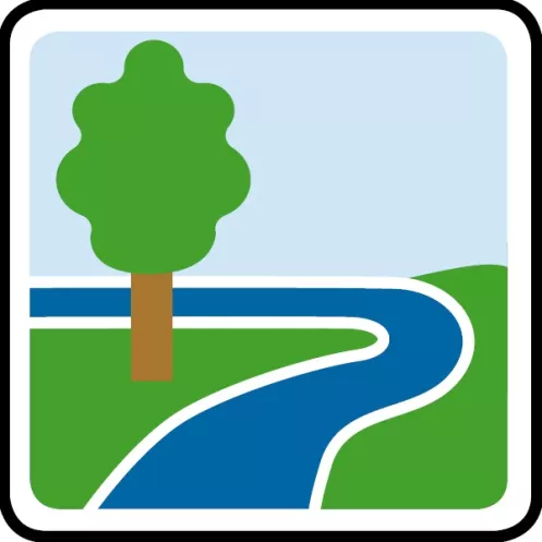 Logo des Rheinauenweges