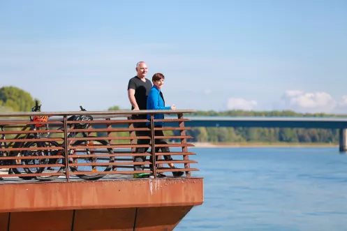 Impression von der Radtour "Rheinschleife für Entdecker"