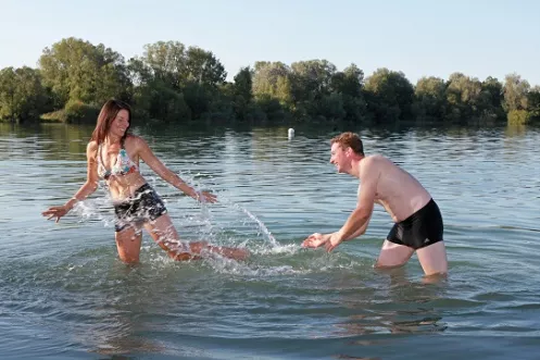 Sommer im Wasser - Kein Problem am Badesee Rülzheim