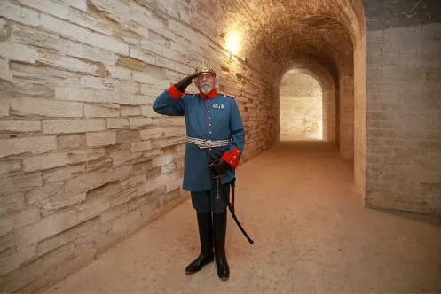 Authentisches Ambiente auf der Festung Germersheim