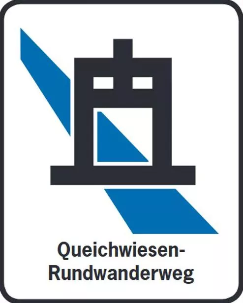 Wegelogo Queichwiesen Rundwanderweg