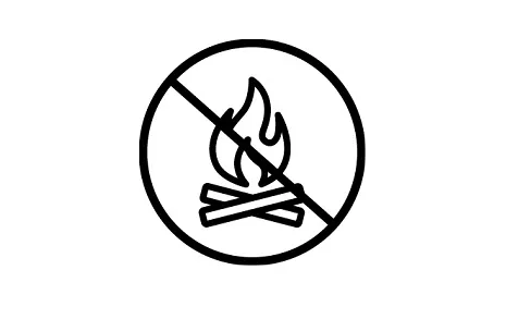 Piktogramm Feuer und Rauchen