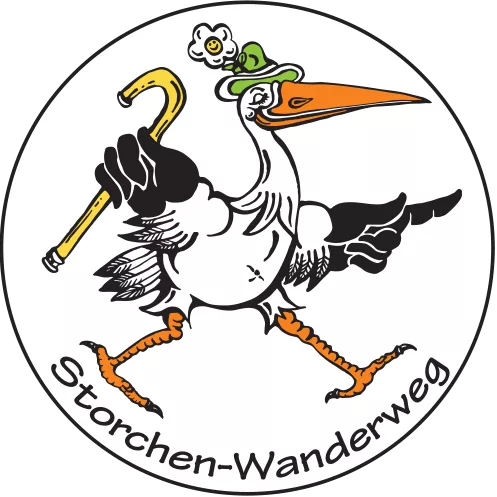Logo Storchenwanderweg Winden