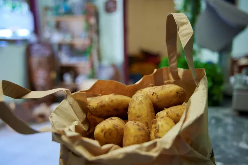 Kartoffeln im Hofladen Kartoffelhof Böhm