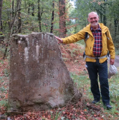 Arno Kern – Wanderführer aus Bellheim am PWV-Stein im Bellheimer Wald