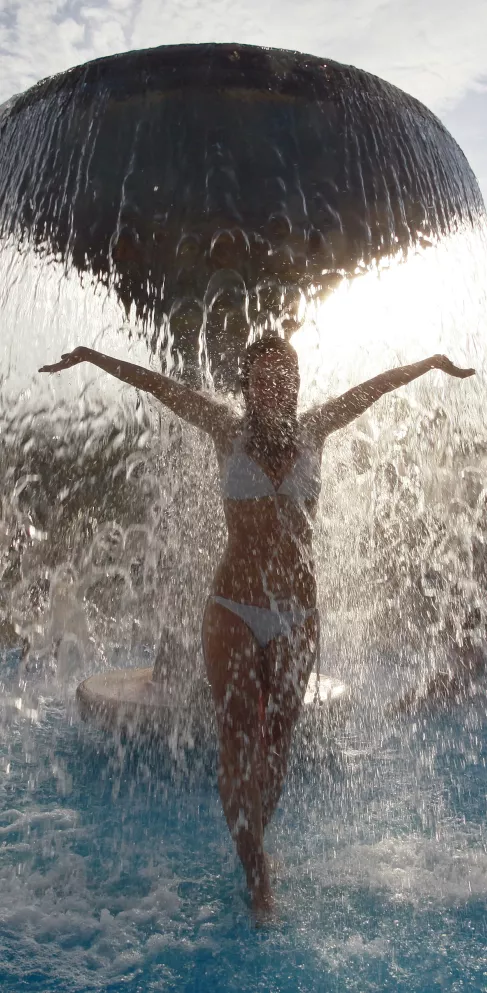 Wasserspass im Badepark Wörth