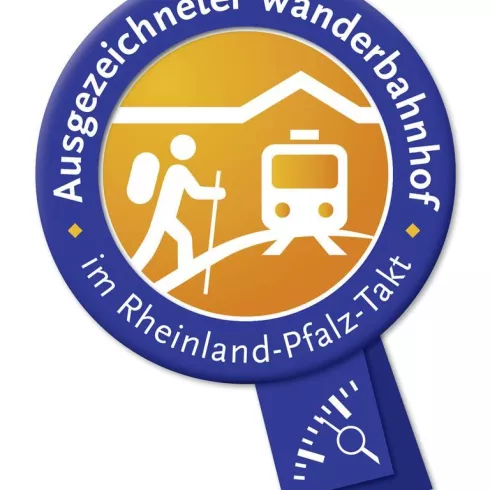 SPN Wanderbahnhof_Signet (© Zweckverband SPNV Rheinland-Pfalz Süd)