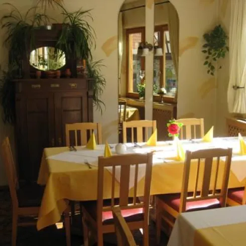 Der Landgasthof von innen (© Landgasthof Goldenes Lamm, Hermann Gilb)