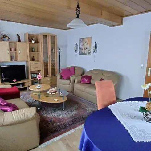 Ferienwohnung Wolff / Wohnzimmer (© Bernhard Wolff)