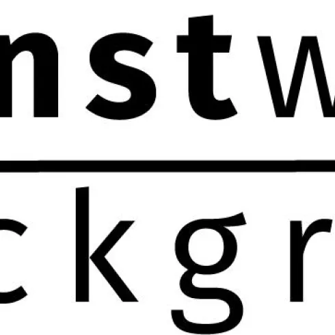 Ein schlichtes Logo mit dem Text „kunstweg jockgrim“. Die Schrift ist modern und klar gestaltet.
