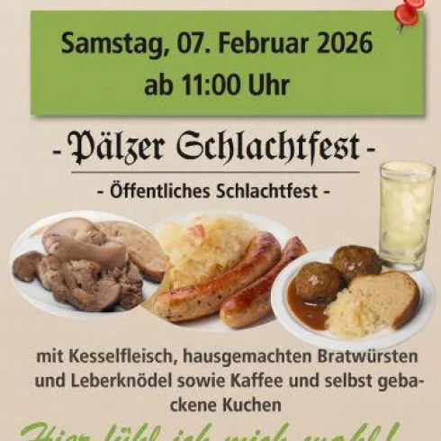 Schlachtfest Liederkranzchöre Zeiskam e.V.