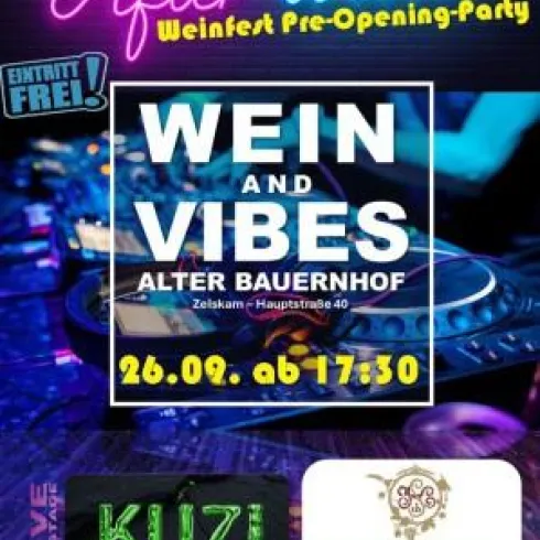 Wein & Vibes Pre-Opening-Party Wein & Vibes Pre-Opening-Party