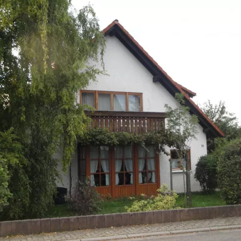 Außenansicht (© Ferienwohnung am Weinberg)