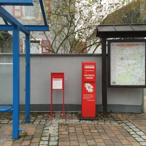 E-Bike Ladestation am Gemeindeplatz Schaidt