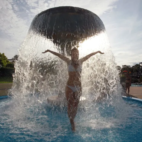 Wasserspass im Badepark Wörth