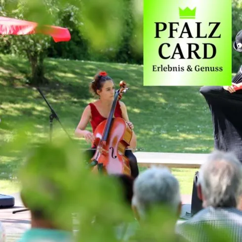 Freier Eintritt bei allen Pfalzcard-Veranstaltungen.